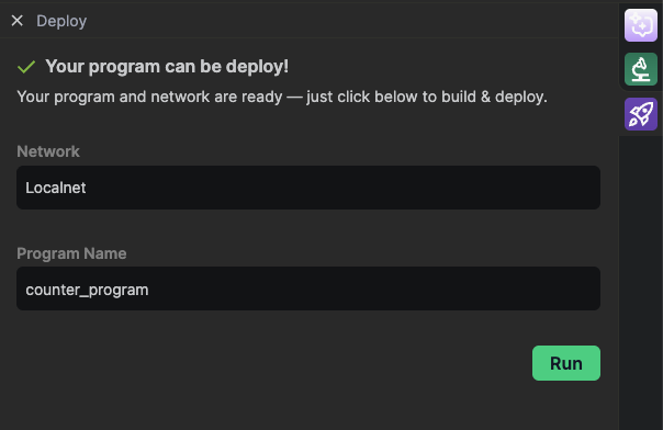 Build and Deploy UI - Step 1