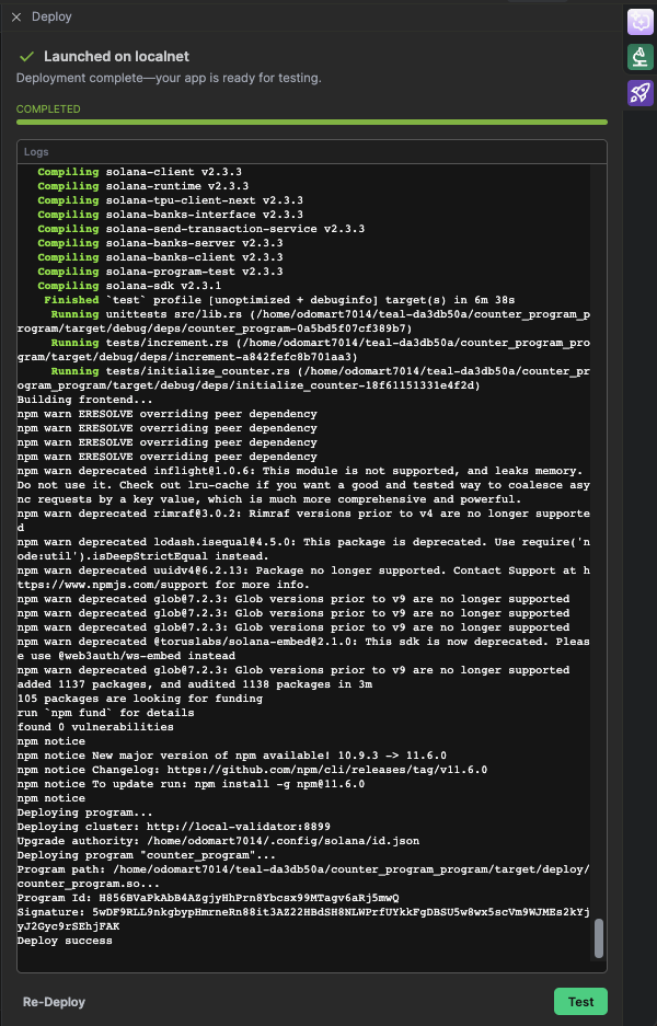 Build and Deploy UI - Step 3